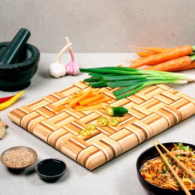 Tabla cortar bamb� 4 tonos color