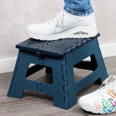 Taburete plegable 35x27x 22 h cm dark blue