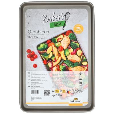 Bandeja horno antiadherente 40x27x3 h cm