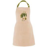 Delantal de cocina 100% algod�n Viva avocado