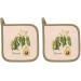 Juego 2 protectores de cocina 100% alg Viva avocad