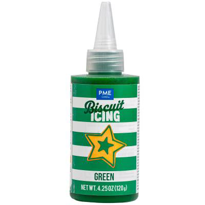 Tubo glaseado para galletas PME 120 g verde