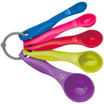 Juego 5 cucharas medidoras Colors