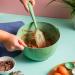 Esp�tula cocinar silicona 27 cm green