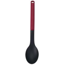 Cuchara cocinar nylon 34 cm rojo