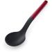 Cuchara cocinar nylon 34 cm rojo
