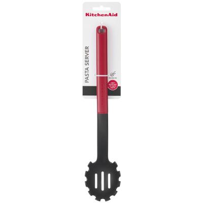 Cuchara Pasta Server nylon 34 cm rojo