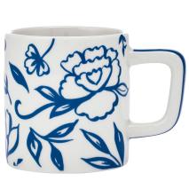 Taza espresso 120 ml Floral white