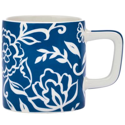 Taza espresso 120 ml Floral blue