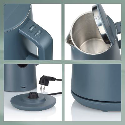Hervidor acero con selector 5 temperaturas