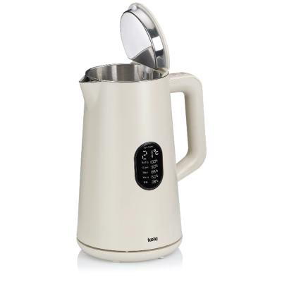 Hervidor acero con selector 5 temperaturas