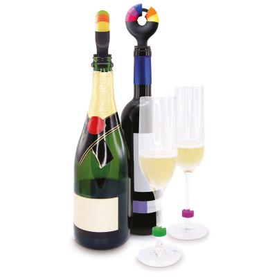 Set tap�n con 6 marcadores Pulltex colors