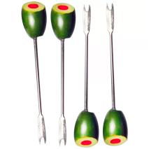 4x forquilla aperitius Oliva