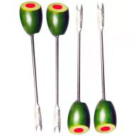 4x tenedor aperitivo Olive