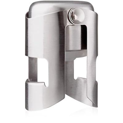 Tap�n conservador champagne acero inox