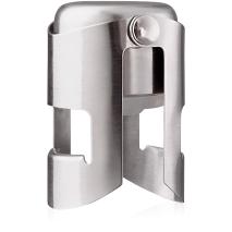 Tap�n conservador champagne acero inox
