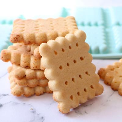 Molde silicona Biscuit Galleta 8 cav.