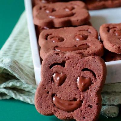 Molde silicona Biscuit Kawai Cookie 8 cav.