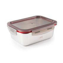 Tupper acero rectangular tapa pl�stico
