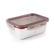 Tupper acero rectangular tapa pl�stico