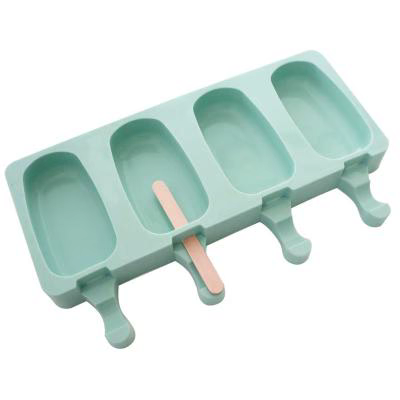 Molde para 4 helados Silicona Skimo