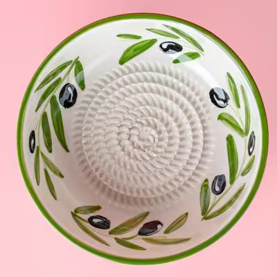 Plato rallador Olive mediano 15 cm