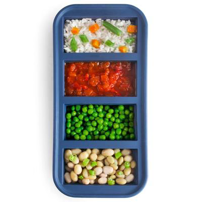 Molde congelaci�n 4 porciones x250 ml con tapa