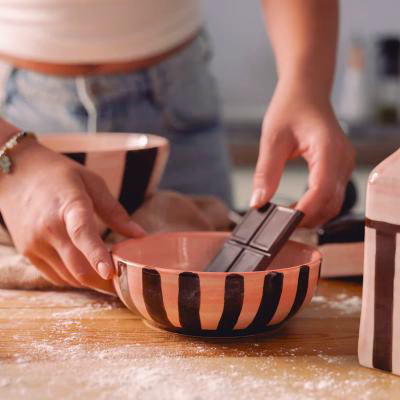 Plato rallador Chocolate mediano 15 cm