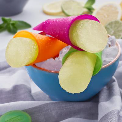 Juego 3 moldes helado calippo colores