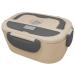 Fiambrera el�ctrica enchufe doble 450+60 ml