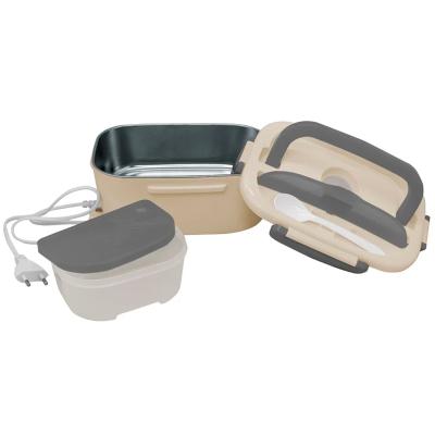 Fiambrera el�ctrica enchufe doble 450+60 ml