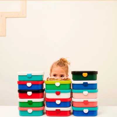 Fiambrera mediana Lunchbox Sunshine & Rainbow