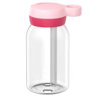 Botella con pajita 450 ml