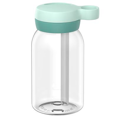 Botella con pajita 450 ml