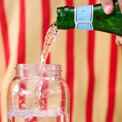 Botella Flip tapa abatible 600 ml Sun & Rainbow
