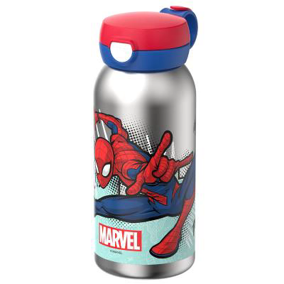 Botella t�rmica acero Flip 500 ml Spiderman