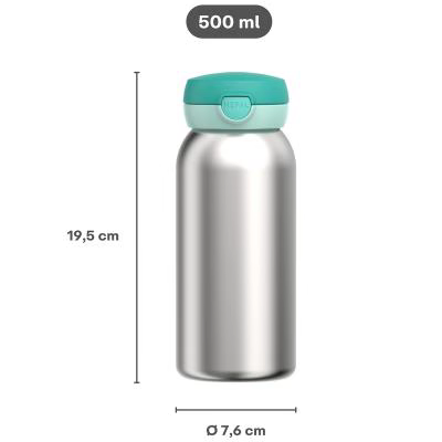 Botella t�rmica acero Flip 500 ml Forest Friends