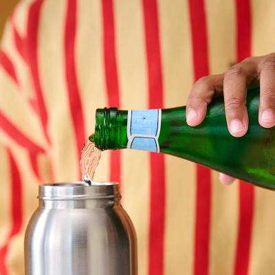 Botella t�rmica acero Flip 500 ml Forest Friends