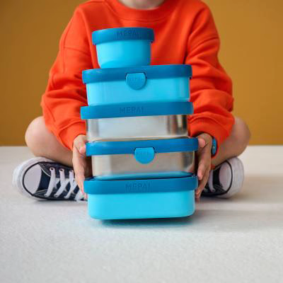 Fiambrera Lunchbox acero Dino