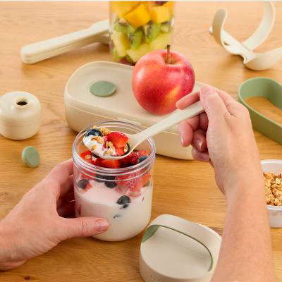 Fiambrera con cuchara Jar to Go Natural
