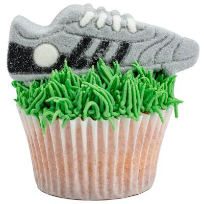 Set 12 decoraciones Nubes Futbol