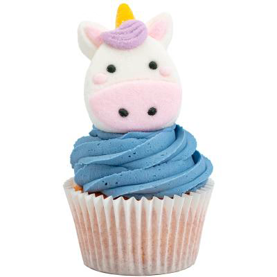 Set 12 decoraciones Nubes Unicornio