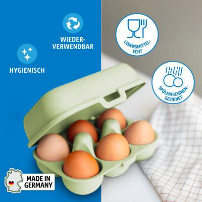 Huevera x6 Koziol Eggs to Go Creative Chicks