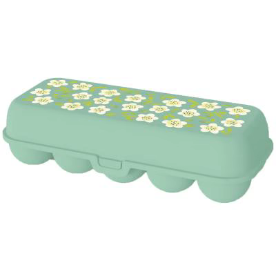 Huevera x10 Koziol Eggs to Go Bloomies Camelia