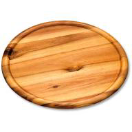 Plato pizza madera acacia 32 cm