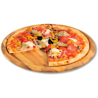 Plato pizza madera acacia 32 cm