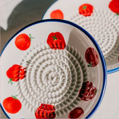 Plato rallador Pomodoro peque�o 12,5 cm