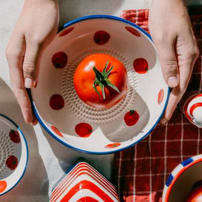 Plato rallador Pomodoro grande 19 cm