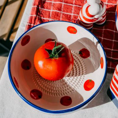 Plato rallador Pomodoro grande 19 cm