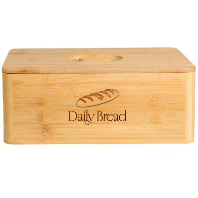 Panera con tapa corte todo bamb� 33x20 cm